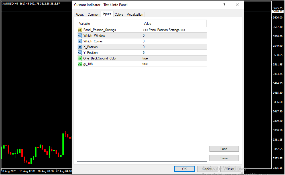 Thv 4 Info Panel Inputs